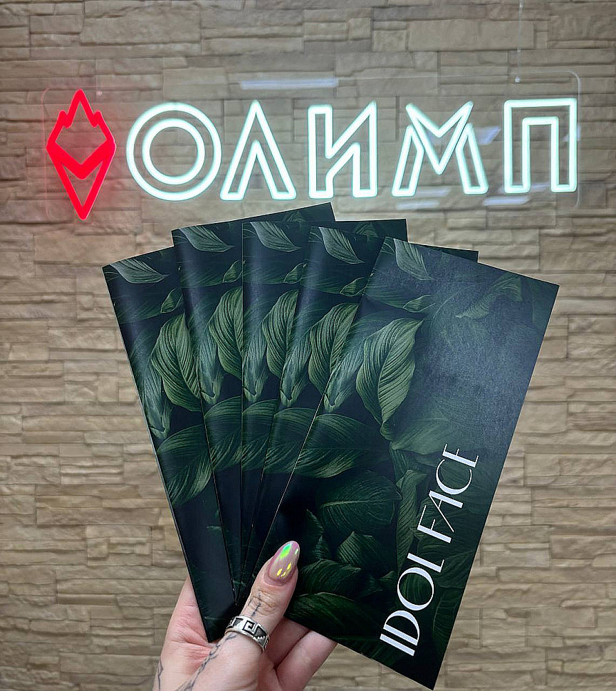 Наше портфолио - Евробуклеты для IDOL FACE