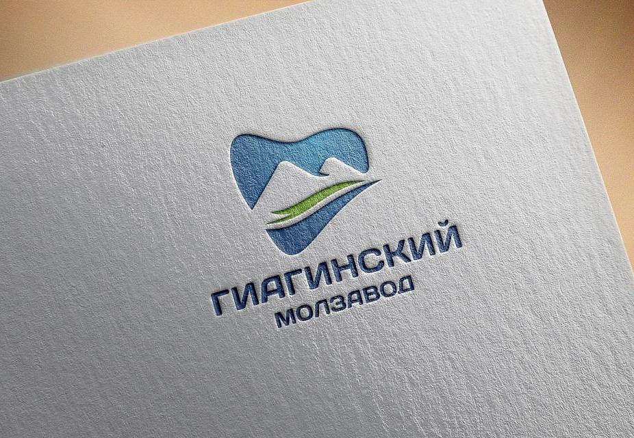 Наше портфолио - Логотип и фирменный стиль для &quot;Гиагинский молзавод&quot;