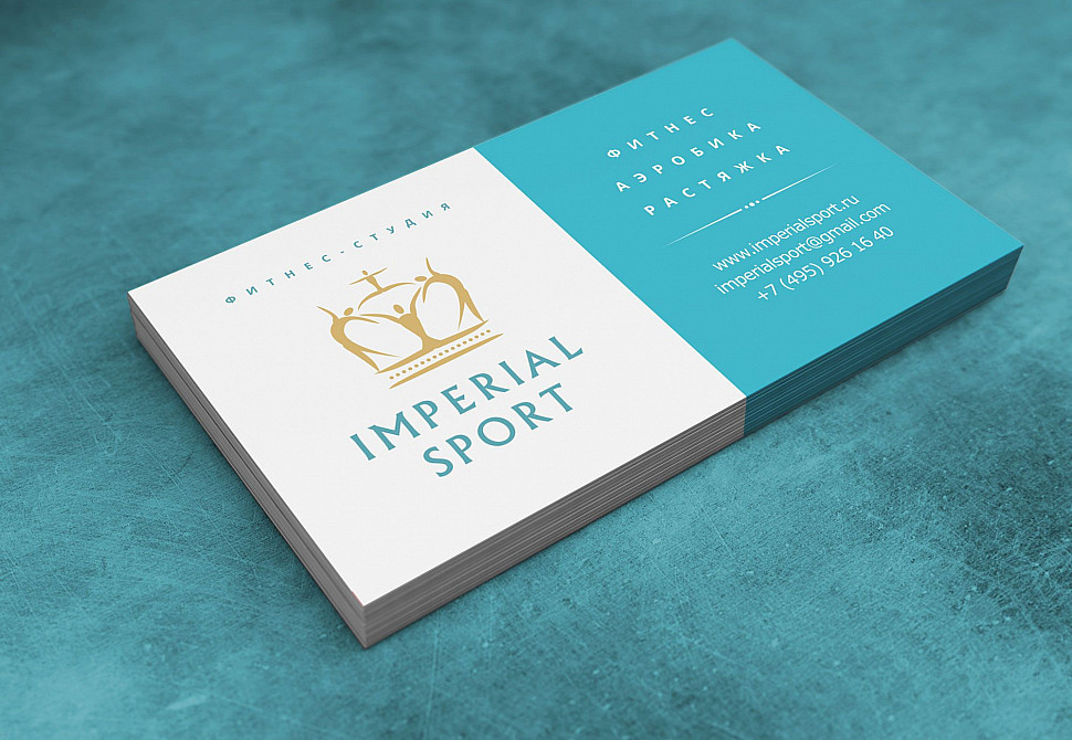 Наше портфолио - Фирменный стиль для &quot;Imperial Sport&quot;