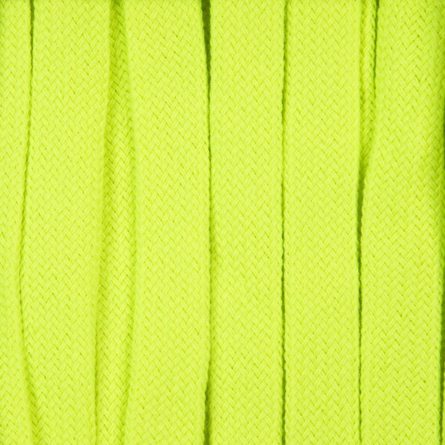 Плоский шнур Cord S, желтый неон, 50 см Плоский шнур Cord S, желтый неон, 50 см